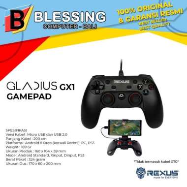 Gamepad Rexus Gladius GX1 / Gamepad Gladius GX1