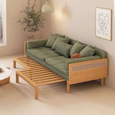 sofa panjang jati sofa bad 3 seater jati