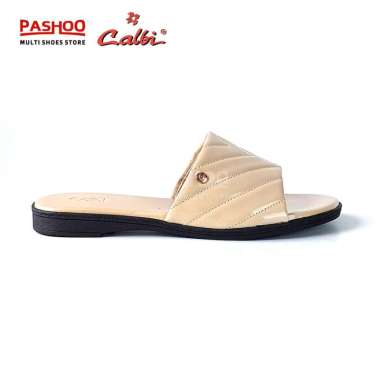 CALBI KA 340 KREM Sandal Wanita Selop Kasual Original 38