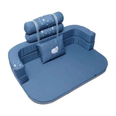 Dialogue Baby Kasur Sofa Bayi Sheep Dusty Blue