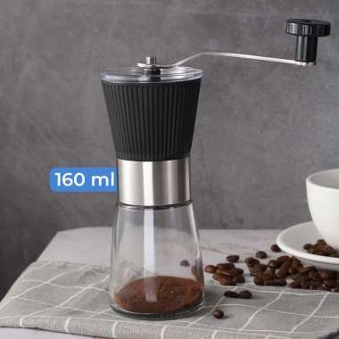 Alat Penggiling Kopi Manual Coffee Grinder CF012 Alat Kopi Mesin Grinder Elektrik Ekspreso Kapsul Lo