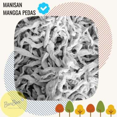 MANISAN MANGGA PEDAS PUTIH KERING / ASINAN MANGGA PUTIH PEDES 250 GR