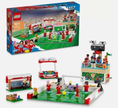 LEGO Exclusive - 40634 Icons of Play Set Building Kid Toy Soccer Team Seasonal Sport Football Game M