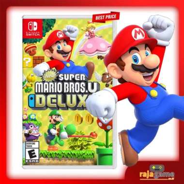 New Super Mario Bros U Deluxe Nintendo Switch Game (Jap)
