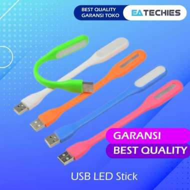 Lampu LED USB Light Flexible Sikat Gigi / Stick Lamp / Lampu Baca