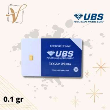 UBS Emas Logam Mulia 0.1gr