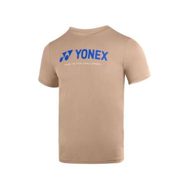 YONEX MEN ROUND NECK TSHIRT RM-P064-2813-EASY3-S XXL OAT MILK