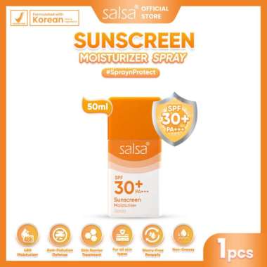 SALSA Sunscreen Series | Sunscreen Moisturizer Spray SPF 30+ PA+++ | Gel Cream SPF 45+ PA++++ SPRAY 