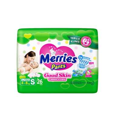 Promo Harga Merries Pants Good Skin S26 26 pcs - Blibli