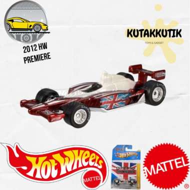 Hot Wheels Mobil Balap F1 Formula One Dan Wheldon LionHeart DW-1 Indy Car Champion
