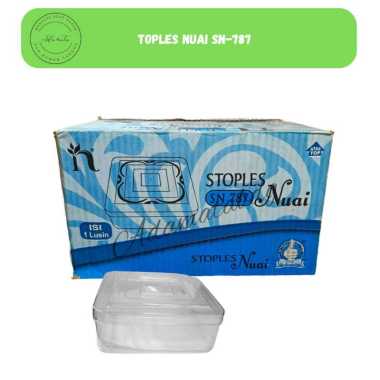 Toples Kue Kering Nuai SN 787 Toples Dessert Box