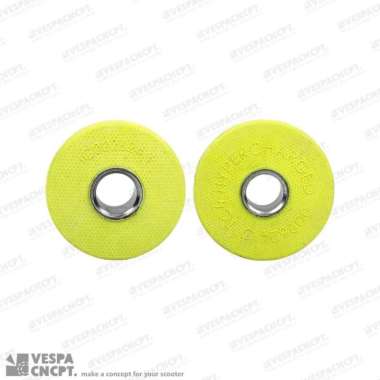 TC SCOOTER ENGINE MOUNTING RUBBER YELLOW VESPA SPRINT PRIMAVERA GTS