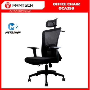 FANTECH OCA258 Office Chair Premium Kursi Kerja Kantor OC-A258 Black