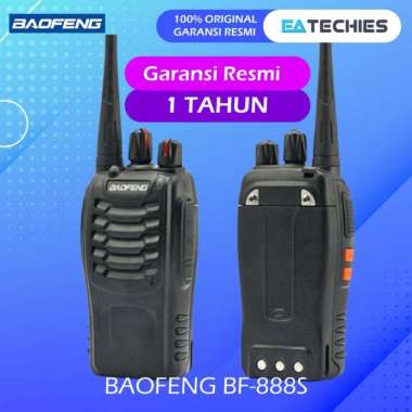BAOFENG HT Handy Talky BF-888S Walkie Talkie Radio Komunikasi BF888S 1 box 1 HT