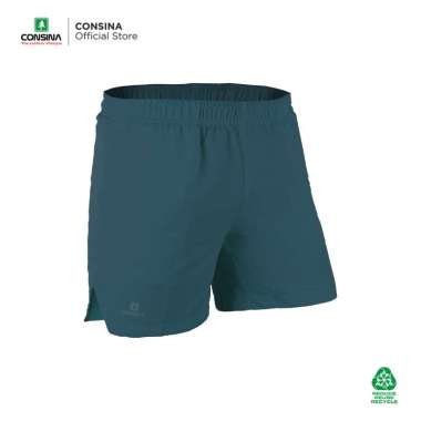 Consina Run Day 02 Celana Pendek Olahraga Lari Quickdry | Outdoor Fitness Running XXXL Biru Tua