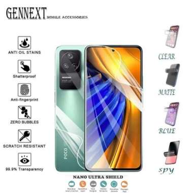 GENNEXT ANTI GORES JELLY HYDROGEL XIAOMI MI 12 12PRO 12LITE LITE PRO FULL SCREEN DEPAN XIAOMI MI 12P