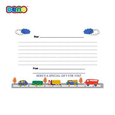 DENO Kartu Ucapan / Greeting Card / Custom Ucapan / Blank Card Custom (Ditulis Tangan) CARD-CAR