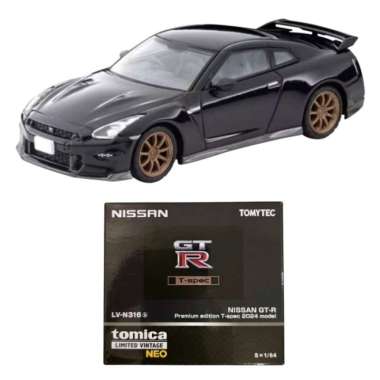 Tomica Limited Vintage Neo LV-N316b Nissan GT-R Premium Edition T-Spec 2024 Midnight Purple GTR