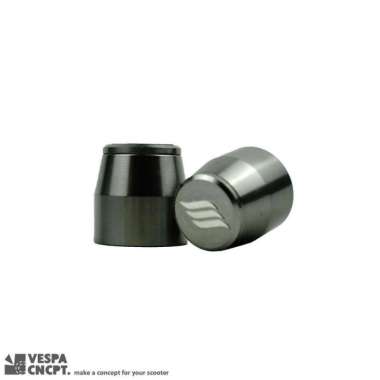Stabilizer/ bar end luigy grey Vespa Sprint Primavera Lx S Gts 3v Iget