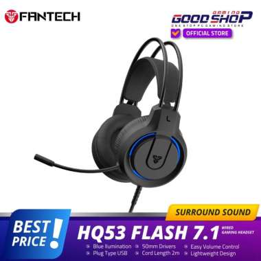 Fantech HQ53 Flash 7.1 Surround Sound PC Gaming Headset