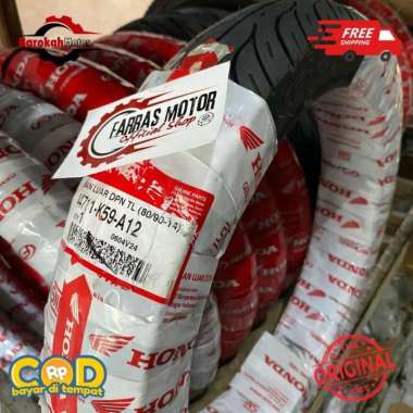 HONDA/FEDERAL BAN LUAR 80/90-14 TUBELESS BAN DEPAN BEAT VARIO SPEACY SCOOPY OLD.