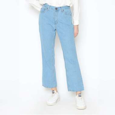 Long Mom Jeans in Light Blue LM 242203 S