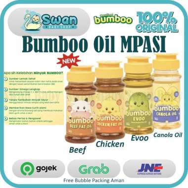 Bumboo Oil MPASI Bayi Sumber Lemak & Omega 3,6,9 Chicken Fat Oil