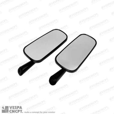 Spion Rizoma H2C Black Vespa Sprint Primavera Lx S Lxv Gts Spion Only