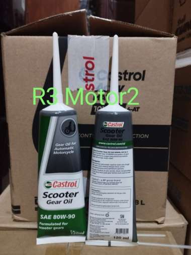 Oli Gear/Oli Gardan Castrol SAE 80W/90 120ml scooter Vespa Matic
