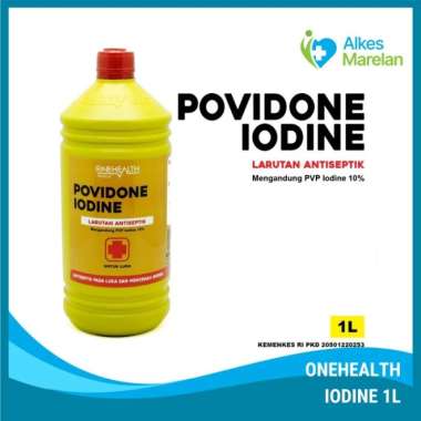 ONEHEALTH - Povidone Iodine 1 Liter / Betadine Rawat Luka 1 L