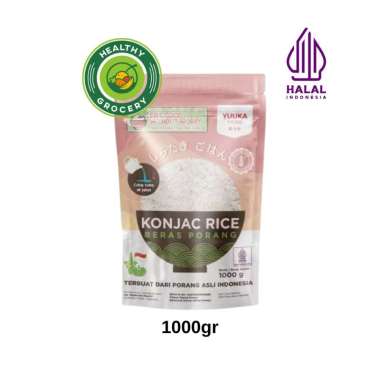 Yuuka Food Konjac Rice 1000gr / Konjac Rice