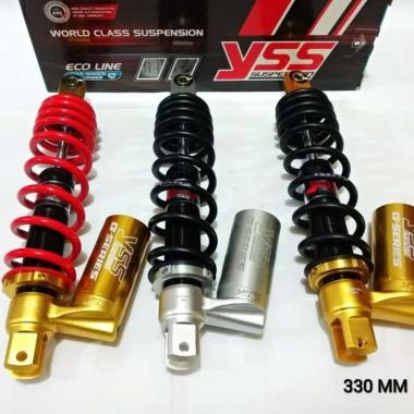 SHOCKBREAKER YSS C Euro 330MM VARIO 125 - VARIO 150 - BEAT FI BLACK SILVER