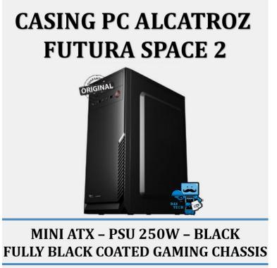 Casing PC Alcatroz Futura Space 2 - Black