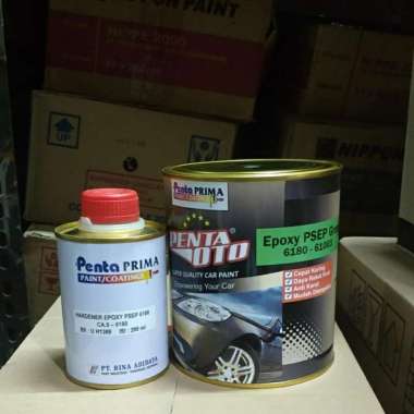 Epoxy Penta PSEP Green 1 Liter Set Cat Dasar Hijau Penta