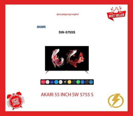 DIGITAL LED TV AKARI 55 INCH SMART ANDROID - SW 5755 S