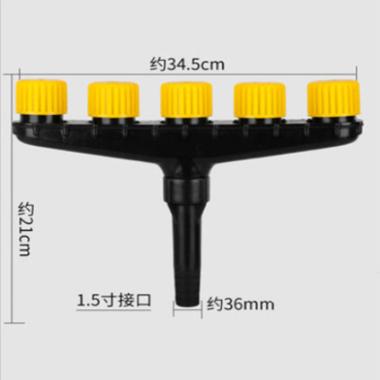 MAXPUMP Alat penyemprot air Tanaman Selang Pipa Mengeluarkan Air Dari Kran KUNING F