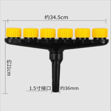 MAXPUMP Alat penyemprot air Tanaman Selang Pipa Mengeluarkan Air Dari Kran KUNING G