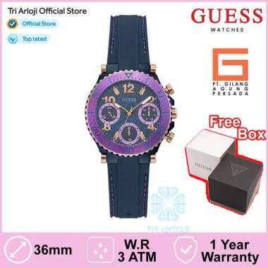 Guess Watches GUESS GW0466L2 Original COSMIC Jam Tangan Wanita Analog Navy Blue