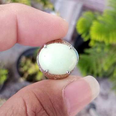 Cincin Batu Natural Fosfor Glow In The Dark 2
