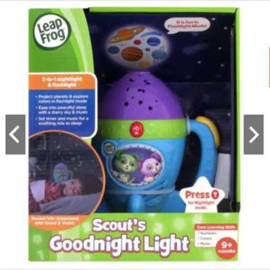 LEAPFROG 2 IN 1 SCOUT'S GOODNIGHT LIGHT & FLASHLIGHT -