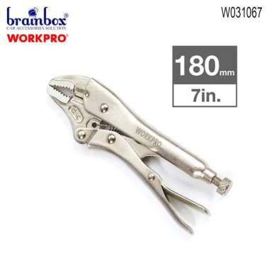 Workpro Straight Jaw Locking Pliers Tang Jepit Buaya 7inch
