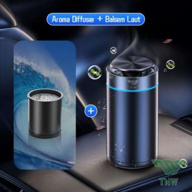 TNW Air Purifier Mobil Mini Aroma Diffuser Anion Sterilizer Pembersih laut Multicolor