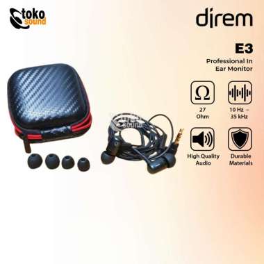 DIREM E3 In Ear Monitor Full Range Original