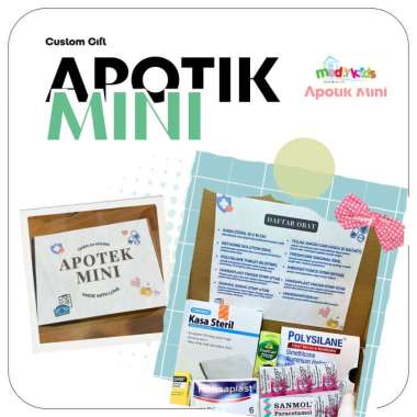 Apotik Mini Gift (Gift Idea For Boyfriend / Girlfriend / Best Friend) Apotek Mini Gift Hampers APOTI