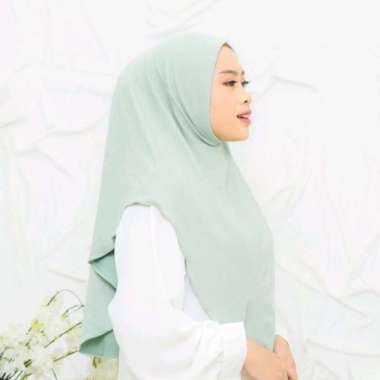 PUSSAT Liyana Hijab Bergo Non Pet Viscose Knit Premium Jilbab Bergo Malay Bergo Pinguin Khimar Daisy