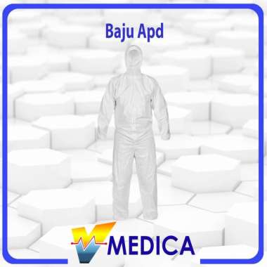 Baju APD Parasut Waterproof Bisa Dicuci / Baju APD Hazmat Parasut APD HAZMAT