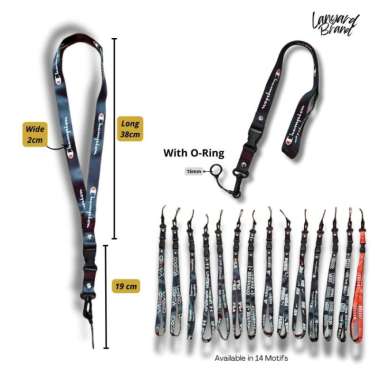 Lanyard Brand UNIVERSAL Lanyard ID Card Gantungan OXVA