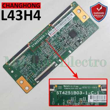 Tcon LED TV Changhong L43H7 43H7 atau L43H4 43H4 ST4251B03-1-C-1