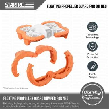 STARTRC Floating Bumper for Propeller Guard DJI NEO Drone Pelindung Baling-Baling Apung Waterproof A