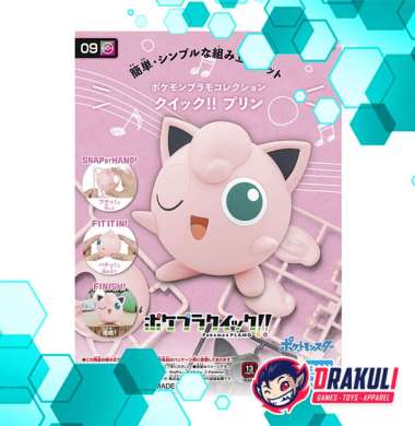 BANDAI Plamo PokePla Quick - Jigglypuff 09